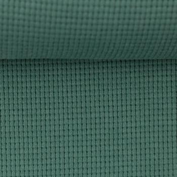 Preview: 85 cm Swafing Clarissa Waffeljersey Uni Smaragd 266